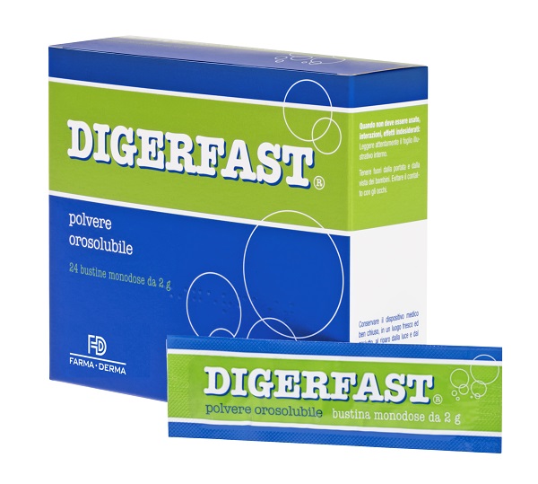 DIGERFAST POLVERE 24 BUSTINE MONODOSE 2 G - Newepa Srl