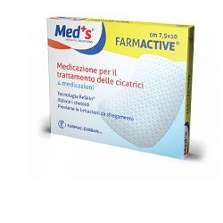 CEROTTO FARMACTIVE CICATRICI 7,5X10 CM 4 PEZZI - Newepa Srl