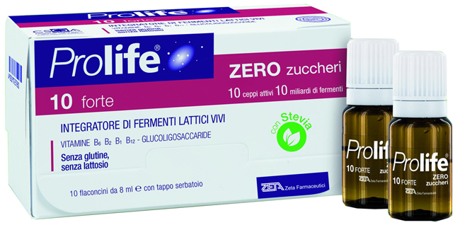 PROLIFE 10 MILIARDI ZERO ZUCCHERO 10 FLACONI DA 8 ML - Newepa Srl