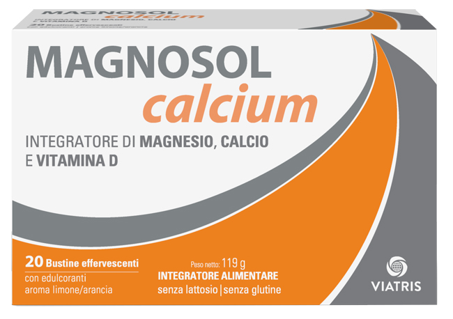 MAGNOSOL CALCIUM POLVERE EFFERVESCENTE 20 BUSTINE - Newepa Srl