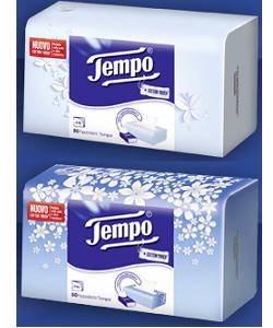 TEMPO FAZZOLETTI BOX 80 PEZZI - Newepa Srl