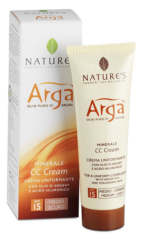 ARGA' CC CREAM VISO MEDIO SCURA 50 ML NATURE'S - Newepa Srl