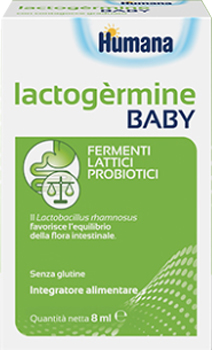 LACTOGERMINE BABY GOCCE FLACONE DA 7,5 G CON TAPPO SERBATOIOE CONTAGOCCE - Newepa Srl