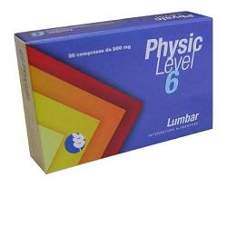 PHYSIC LEVEL 6 LUMBAR 30 COMPRESSE 800 MG - Newepa Srl