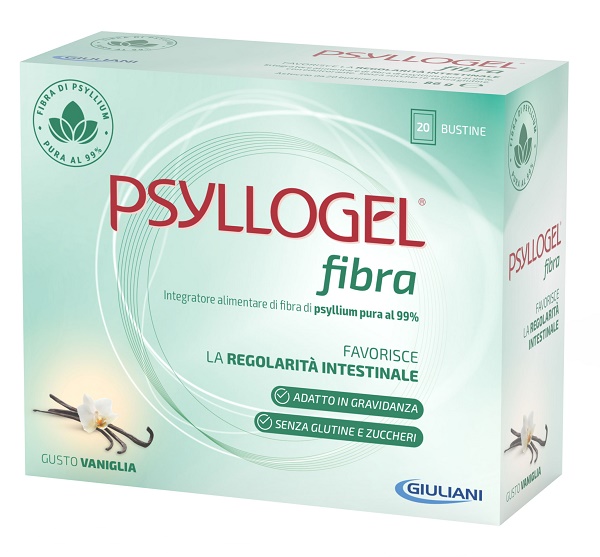 PSYLLOGEL FIBRA VANIGLIA 20 BUSTINE - Newepa Srl