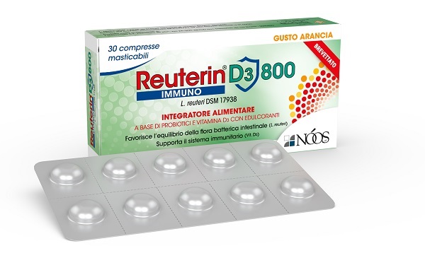 REUTERIN D3 800 30 COMPRESSE - Newepa Srl