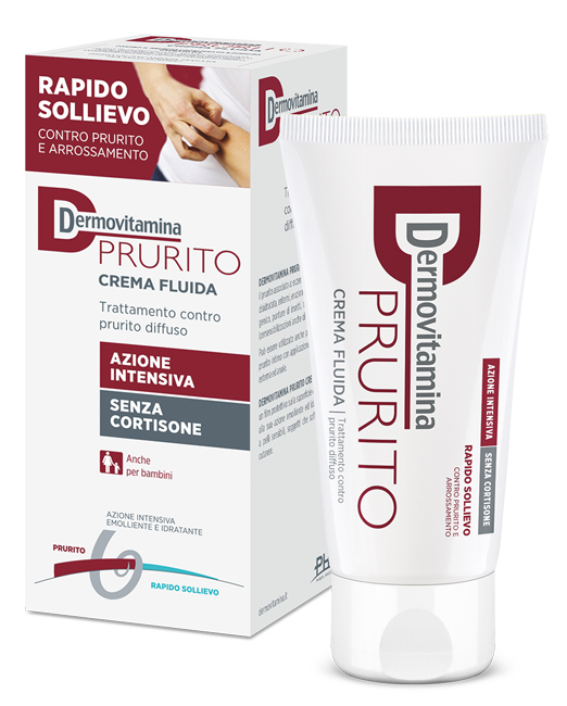 DERMOVITAMINA PRURITO CREMA FLUIDA AZIONE INTENSIVA SENZA CORTISONE 150 ML - Newepa Srl