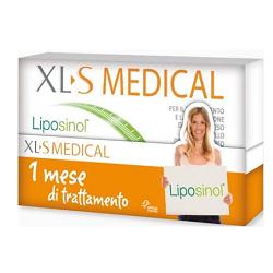 XLS MEDICAL LIPOSINOL 1 MESE TRATTAMENTO 180 COMPRESSE - Newepa Srl