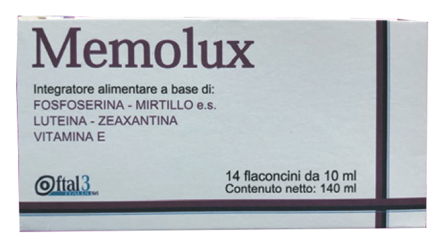 MEMOLUX 14 FLACONCINI 10 ML - Newepa Srl
