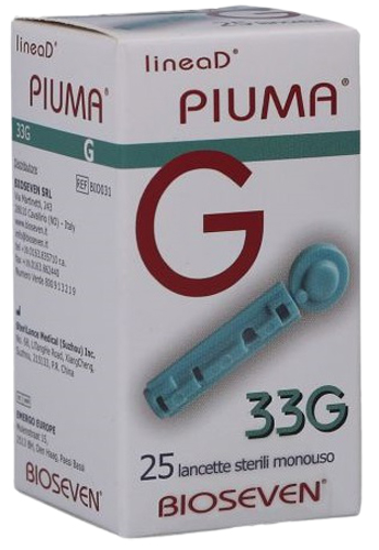 LANCETTE PUNGIDITO LINEA D PIUMA GAUGE 33 25 PEZZI - Newepa Srl