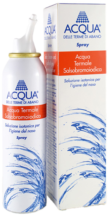 ACQUA DELLE TERME DI ABANO ISOTONICA SPRAY IRRIGAZIONE NASALE 125 ML - Newepa Srl