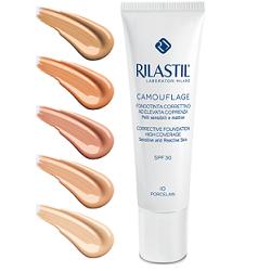 RILASTIL CAMOUFLAGE FONDOTINTA CORRETTIVO FLUIDO ELEVATA COPRENZA 10 30 ML - Newepa Srl