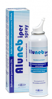 ALUNEB SOLUZIONE IPERTONICA 3% SPRAY NASALE 125 ML - Newepa Srl