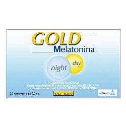 MELATONINA GOLD HTP 1MG 20 COMPRESSE - Newepa Srl