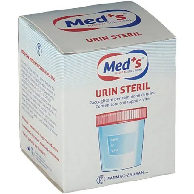 CONTENITORE MEDS URINA STERILE SOTTOVUOTO 120 ML - Newepa Srl