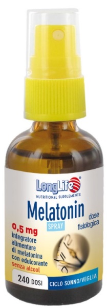 LONGLIFE MELATONIN SPRAY 0,5MG 30 ML - Newepa Srl