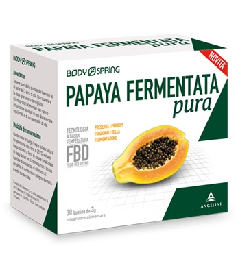 BODY SPRING PAPAYA FERMENTATA PURA 30 BUSTINE - Newepa Srl