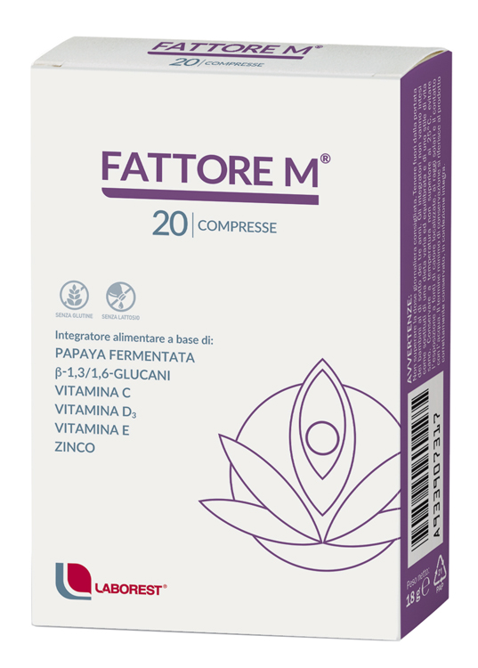 FATTORE M 20 COMPRESSE - Newepa Srl