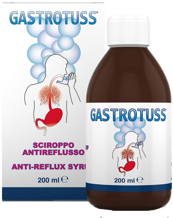 SCIROPPO ANTIREFLUSSO GASTROTUSS 200 ML - Newepa Srl