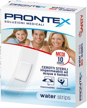 CEROTTO PRONTEX WATER STRIPS MEDIO 10 PEZZI - Newepa Srl
