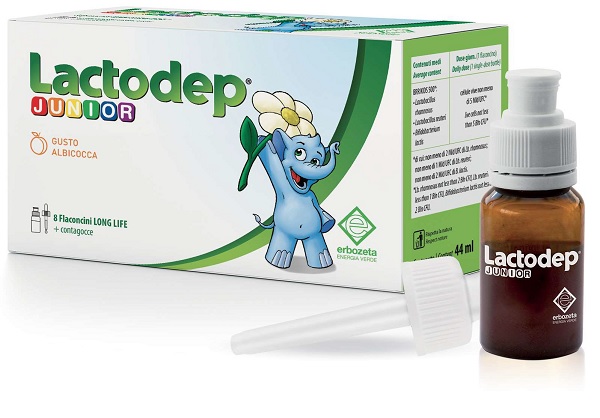 LACTODEP JUNIOR 8 FLACONCINI X 5,5 ML - Newepa Srl