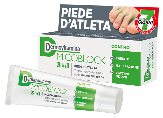 DERMOVITAMINA MICOBLOCK 3 IN 1 PIEDE D'ATLETA 30 ML - Newepa Srl