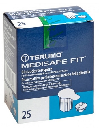 DISCO PER LA DETERMINAZIONE DELLA GLICEMIA MEDISAFE FIT 25 PEZZI - Newepa Srl