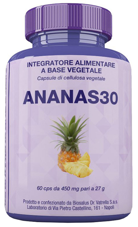 ANANAS30 60 CAPSULE 27 GRAMMI - Newepa Srl