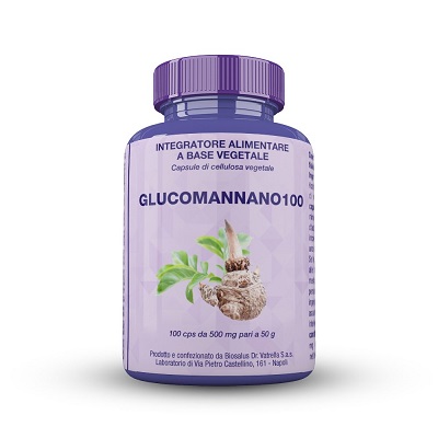 GLUCOMANNANO100 100 CAPSULE 50 GRAMMI - Newepa Srl