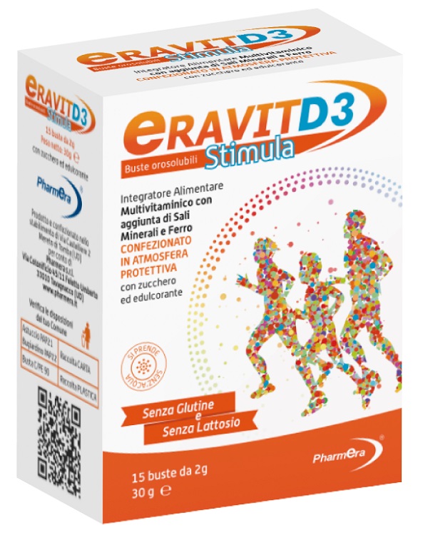 ERAVIT D3 STIMULA 15 BUSTINE STICK PACK 2 G - Newepa Srl