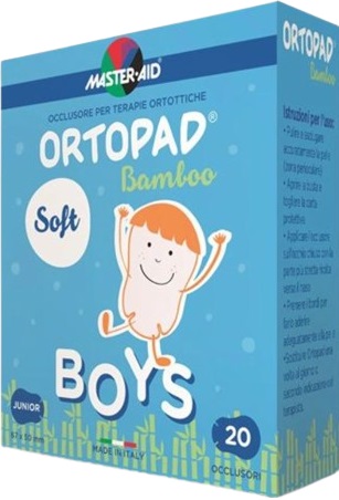 CEROTTO OCULARE PER ORTOTTICA ORTOPAD SOFT BOYS REGULAR 20 PEZZI - Newepa Srl