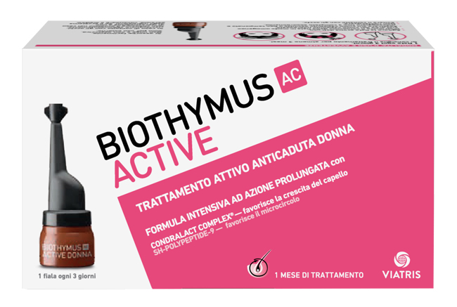 BIOTHYMUS AC ACTIVE TRATTAMENTO ATTIVO ANTICADUTA DONNA 10 FIALE - Newepa Srl