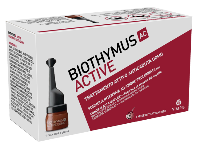BIOTHYMUS AC ACTIVE TRATTAMENTO ATTIVO ANTICADUTA UOMO 10 FIALE 3,5 ML - Newepa Srl