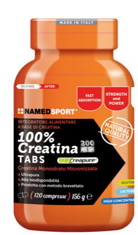 CREATINA 100% 120 COMPRESSE - Newepa Srl