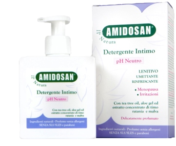 AMIDOSAN II NATURA DETERGENTE INTIMO PH NEUTRO 250 ML - Newepa Srl