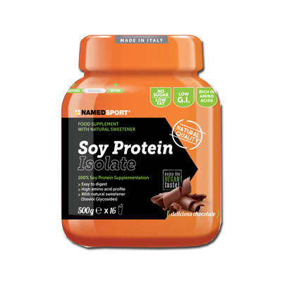 SOY PROTEIN ISOLATE DELICIOUS CHOCOLATE POLVERE 500 G - Newepa Srl