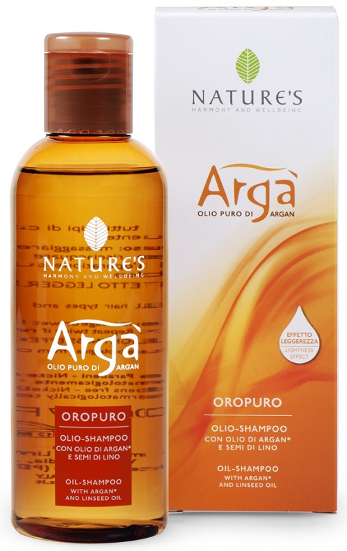 ARGA' OLIO SHAMPOO 200 ML NATURE'S - Newepa Srl