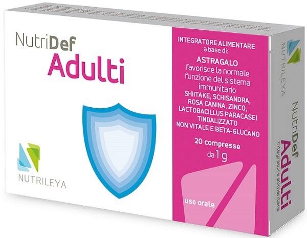 NUTRIDEF ADULTI 20 COMPRESSE - Newepa Srl