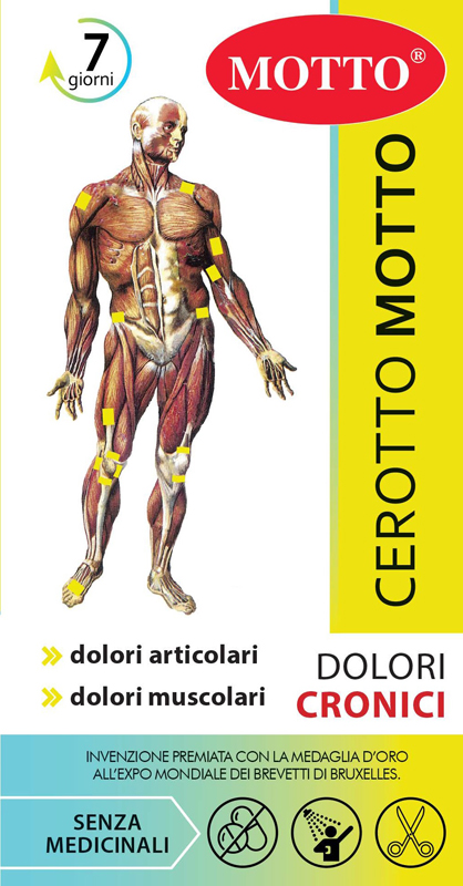 CEROTTO MOTTO ANALGESICO DA RITAGLIARE 5 X 15 CM 2 PEZZI - Newepa Srl
