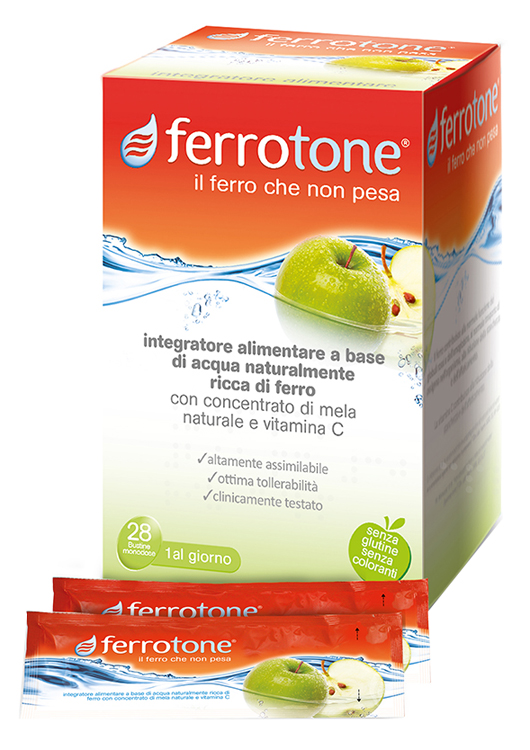 FERROTONE APPLE 28 SACCHETTI 25 ML - Newepa Srl