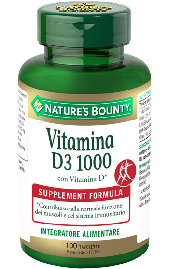 VITAMINA D3/1000 100 TAVOLETTE - Newepa Srl