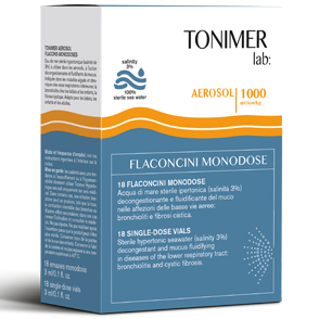 TONIMER LAB AEROSOL 18 FLACONCINI 3 ML MONODOSE - Newepa Srl