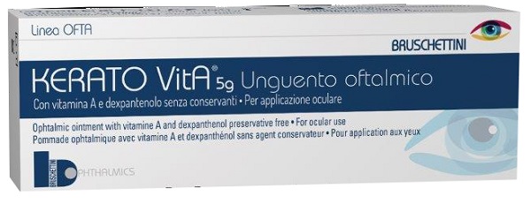 UNGUENTO OFTALMICO KERATO VITA 5 G - Newepa Srl