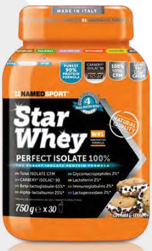 STAR WHEY COOKIES & CREAM 750 G - Newepa Srl