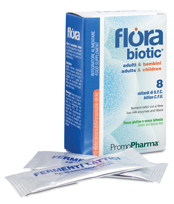 FLORA 8 10 STICK OROSOLUBILI ADULTI E BAMBINI - Newepa Srl