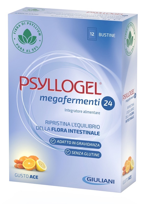 PSYLLOGEL MEGAFERMENTI 24 ACE 12 BUSTE 3 G - Newepa Srl