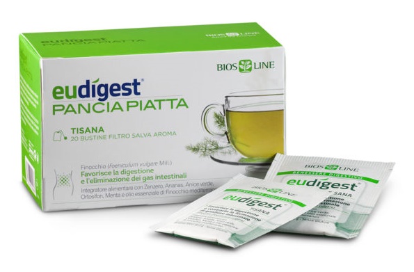 BIOSLINE EUDIGEST TISANA DOPOPASTO 20 BUSTE 40 G - Newepa Srl