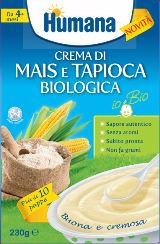 HUMANA CREMA MAIS TAPIOCA BIOLOGICA - Newepa Srl