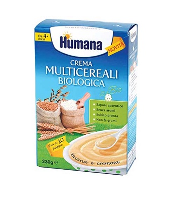 HUMANA CREMA MULTICERE BIOLOGICO 230 G - Newepa Srl