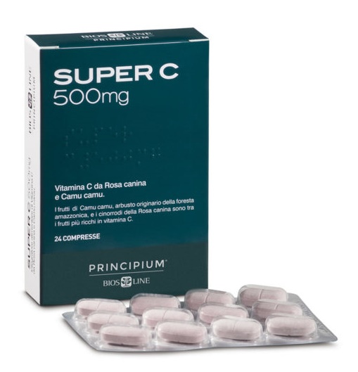 PRINCIPIUM SUPER C 500 24 COMPRESSE 24,2 G - Newepa Srl